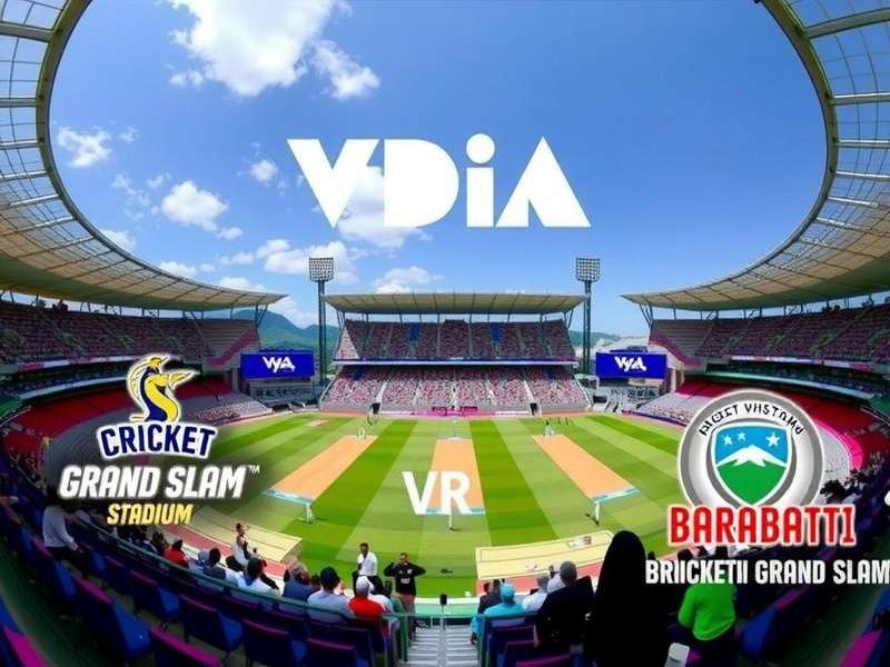 Play in your home state's stadium with VR Cricket Grand Slam Barabati Stadium in VR Cricket Grand Slam with Odia commentary